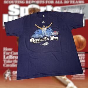 Vintage 2007 NBA LeBron James Cleveland Cavaliers Finals Basketball Tee